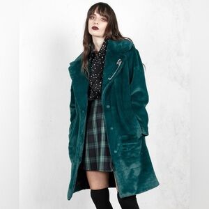 NWT Disturbia Creature Oversized Fur Coat US 2 / UK 6